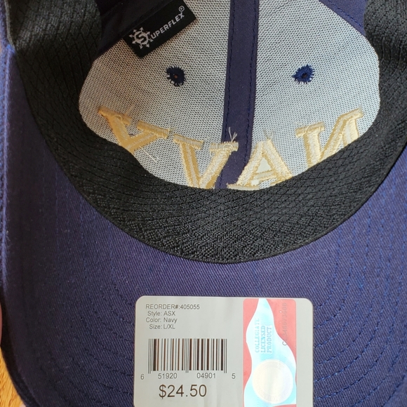 NAVY hat - Picture 3 of 4